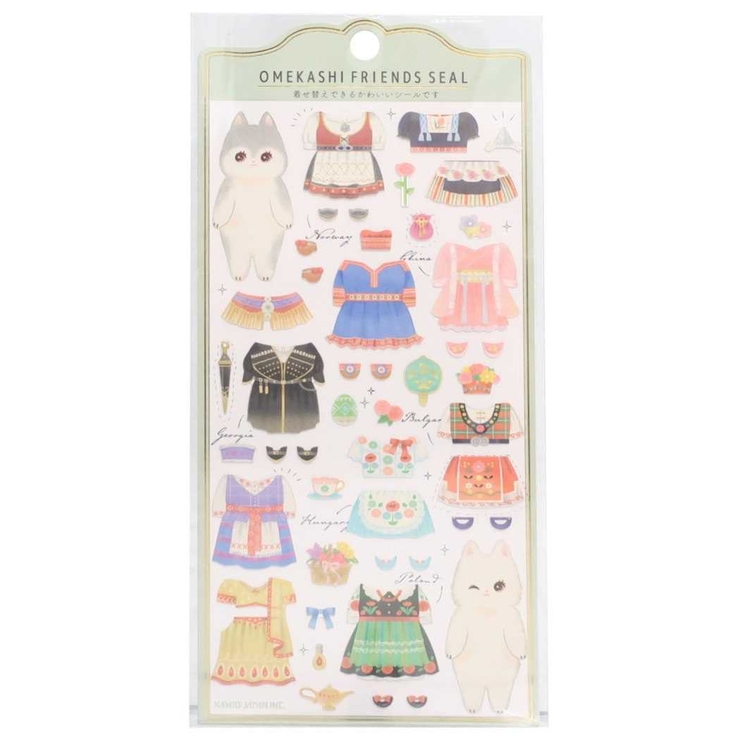 着せ替えシール おめかしフレンズシール NATIVE[品番：BREW0032516