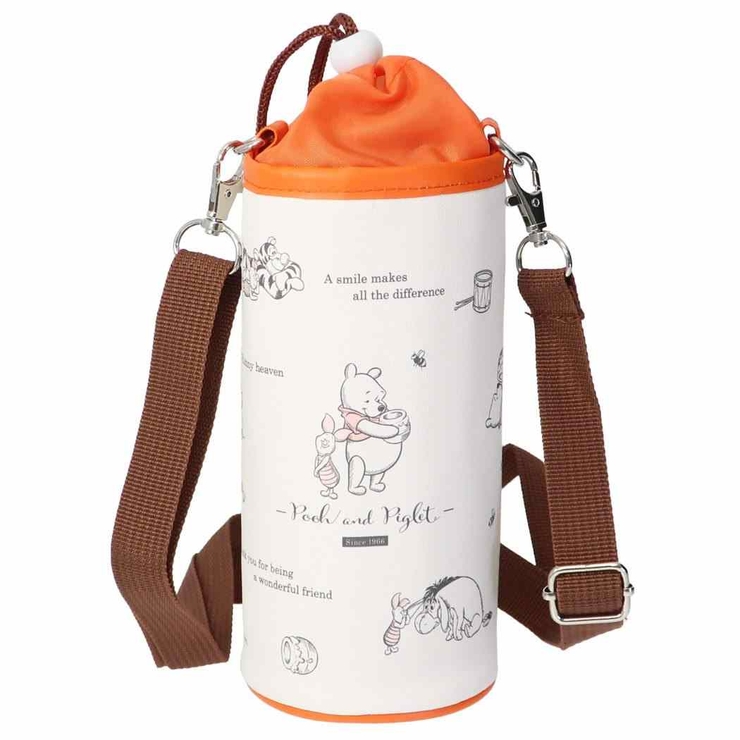 くまのプーさん ペットボトルホルダー ショルダー付き[品番
