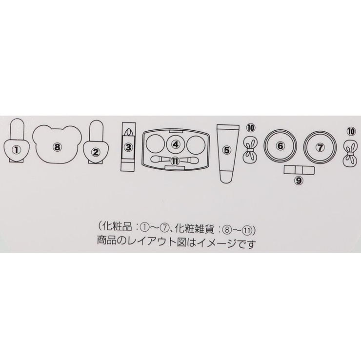 ボーテアンファン キッズコスメ ビニールバニティメイクバッグセット[品番：BREW0054423]｜cinemacollection【KIDS 】（シネマコレクション）のキッズファッション通販｜SHOPLIST（ショップリスト）