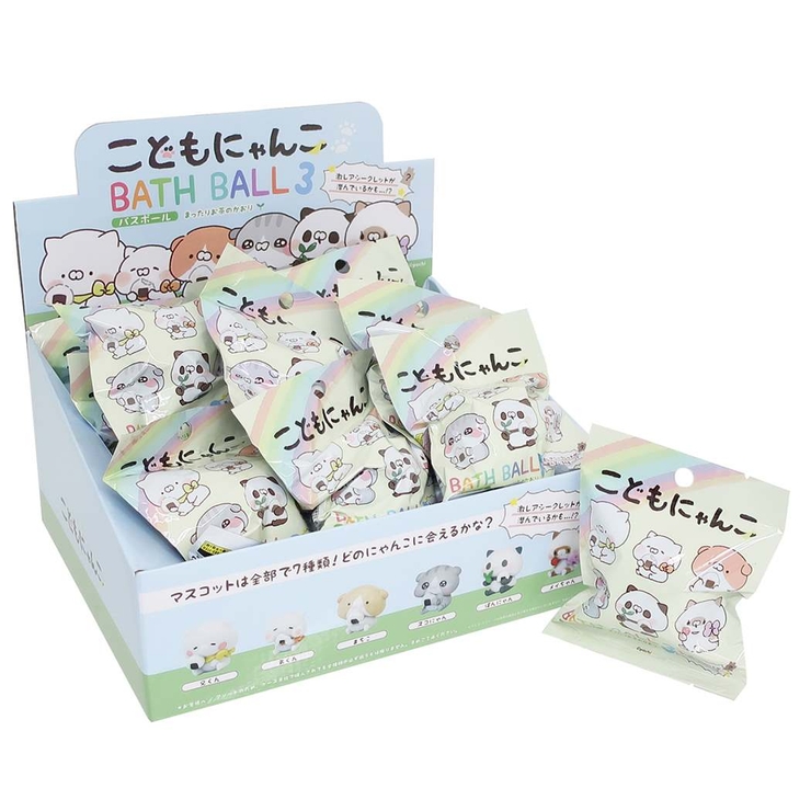 こどもにゃんこ 入浴剤 マスコットが飛び出る | cinemacollection | 詳細画像2 