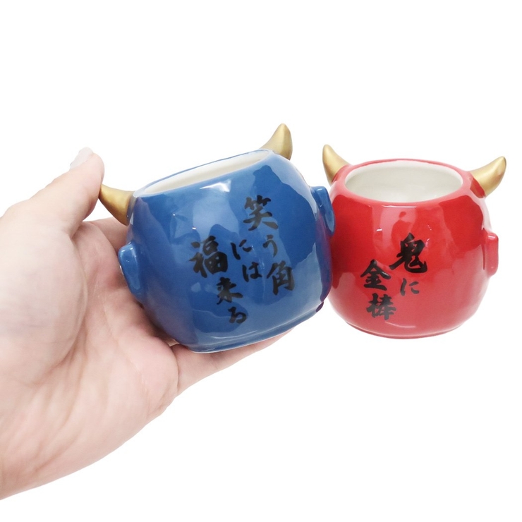 酒器 徳利＆おちょこセット 鬼に金棒[品番：BREW0056739