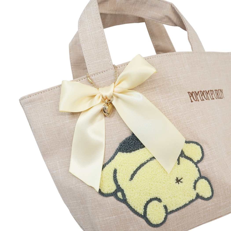 ポムポムプリン ランチバッグ サガラ刺繍トート[品番：BREW0079381
