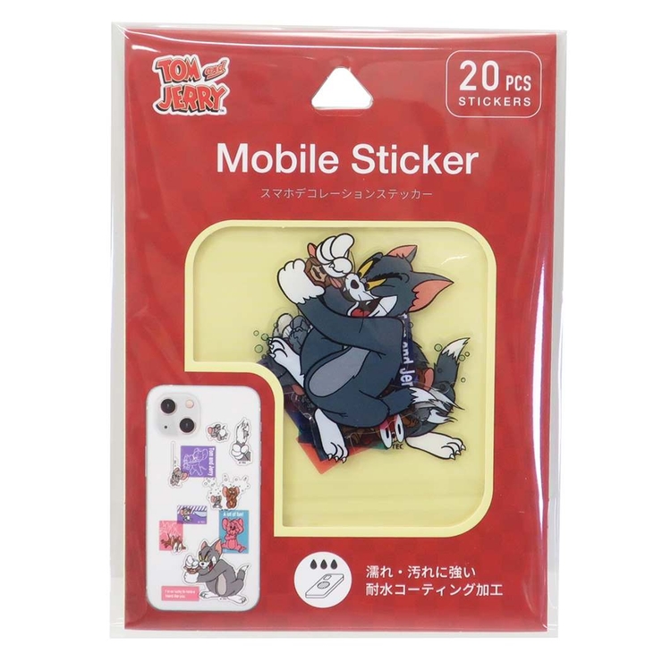 トムとジェリー フレークシール モバイルステッカー 品番 Brew Cinemacollection シネマコレクション のファッション通販 Shoplist ショップリスト