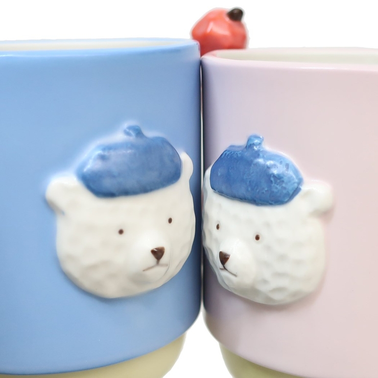 大きめのマグカップとフィギュア キャラクター フィギュア付きマグ[品番：BCYW0034252]｜BACKYARD