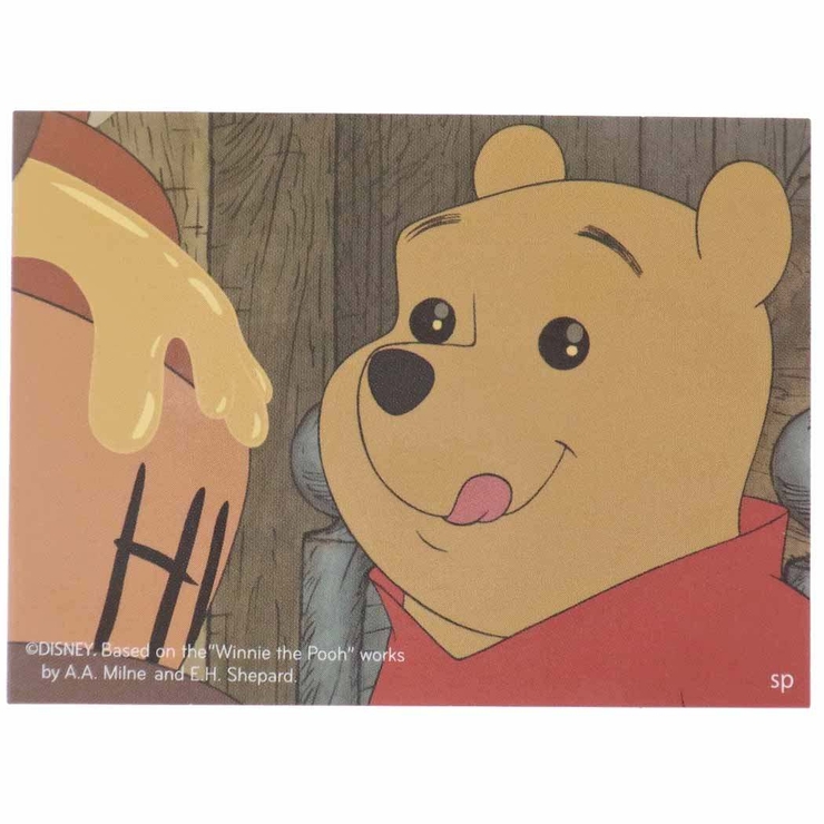 プーさん ビッグシール ダイカットビニールステッカー[品番