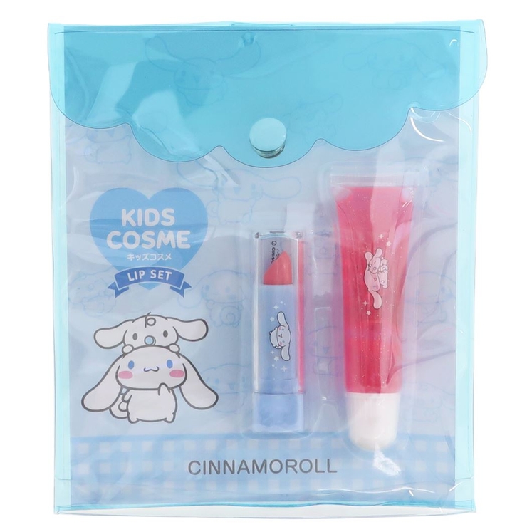 シナモロール キッズコスメ リップ＆リップグロスセット[品番