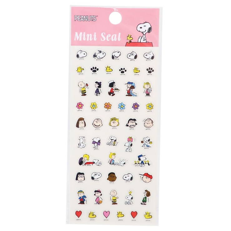 スヌーピー シールシート ミニシール[品番：BREW0057279