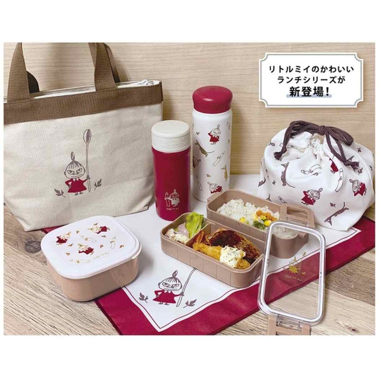 ムーミン お弁当箱 抗菌箸付き2段ランチボックス[品番：BREW0080242