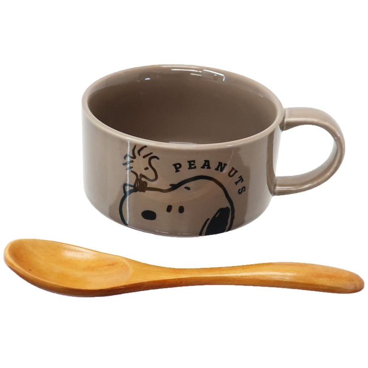 スヌーピー スープマグカップ スープカップ＆スプーンセット