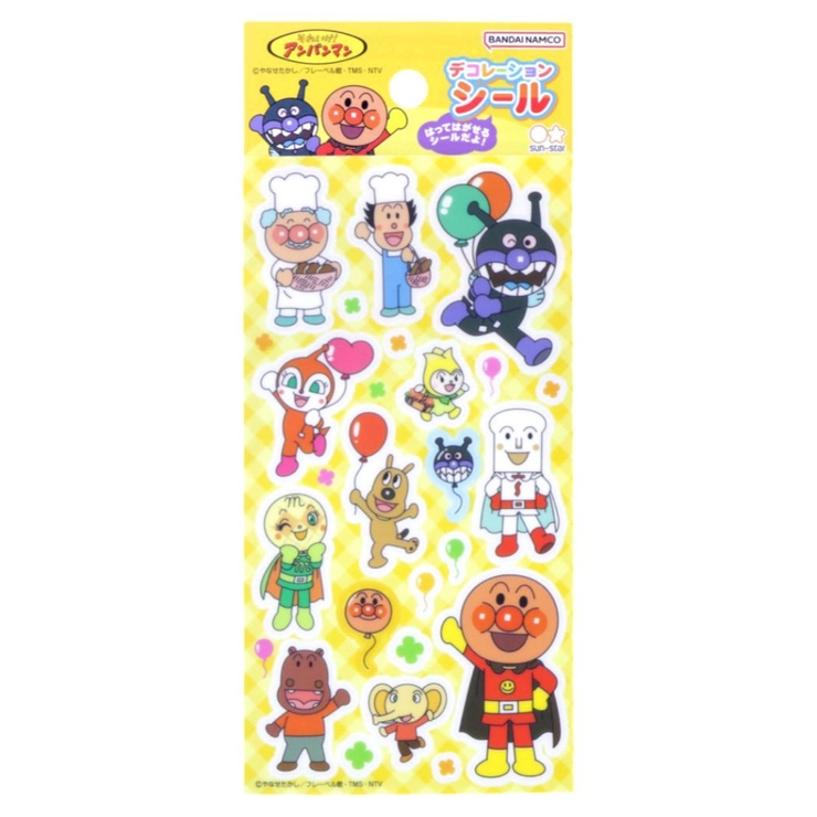 アンパンマン シールシート デコレーションシール | cinemacollection | 詳細画像1 