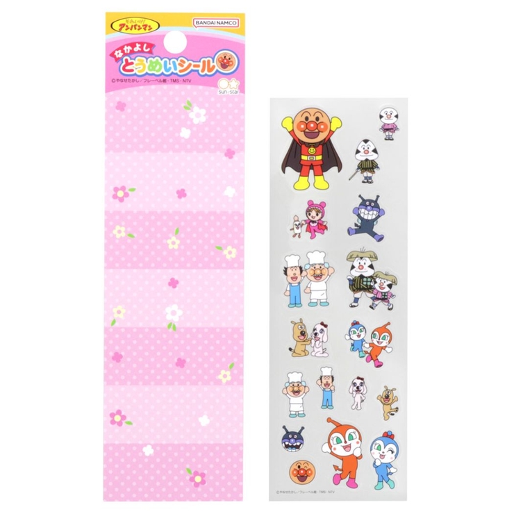 アンパンマン シールシート なかよしとうめいシール | cinemacollection | 詳細画像2 