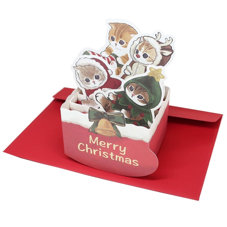 モフサンド グリーティングカード クリスマスカード | cinemacollection | 詳細画像1 