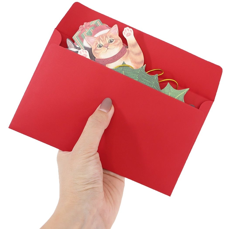 フェリシモ猫部 グリーティングカード クリスマスカード | cinemacollection | 詳細画像4 