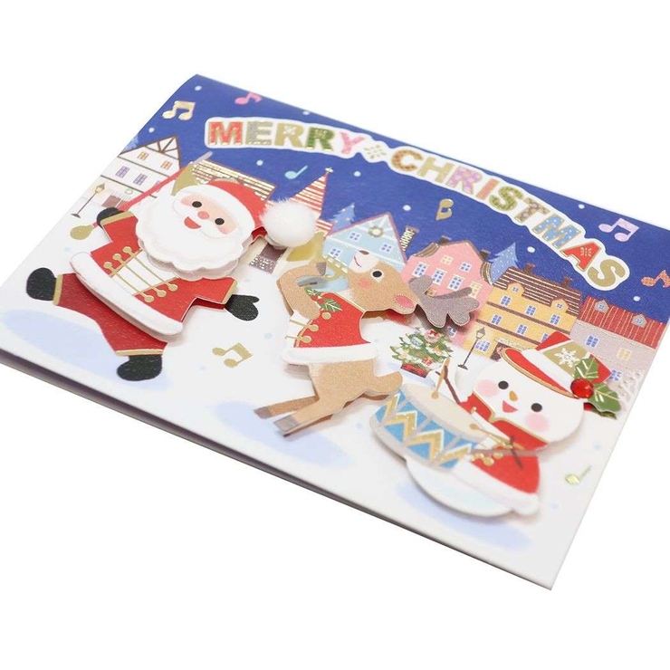 CHRISTMAS ミニグリーティングカード ハンドメイドミニクリスマスカード | cinemacollection | 詳細画像2 