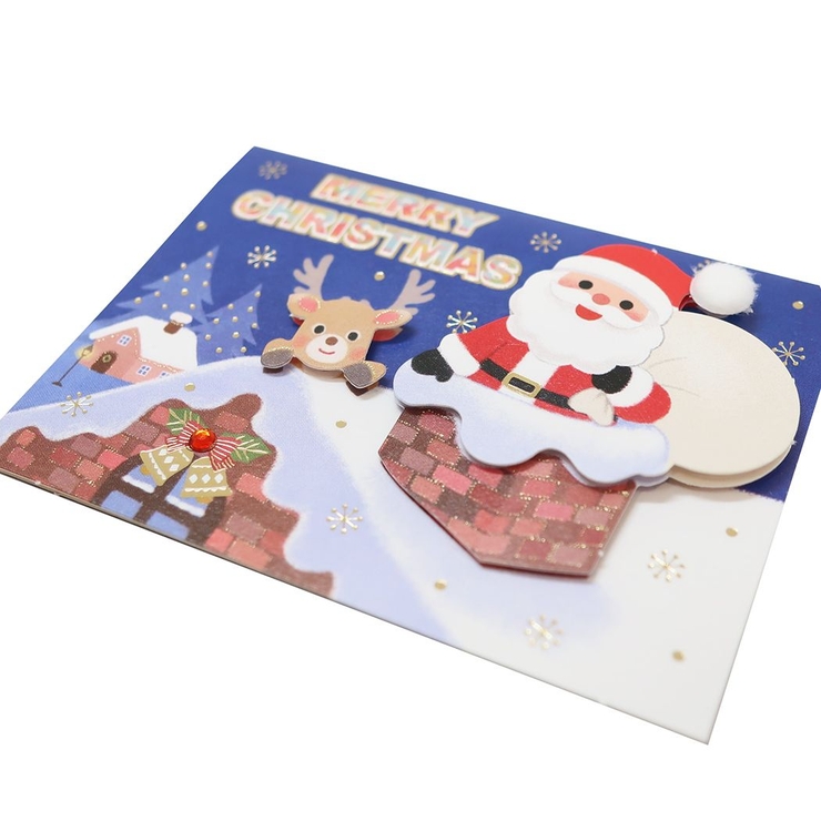 CHRISTMAS ミニグリーティングカード ハンドメイドミニクリスマスカード | cinemacollection | 詳細画像2 