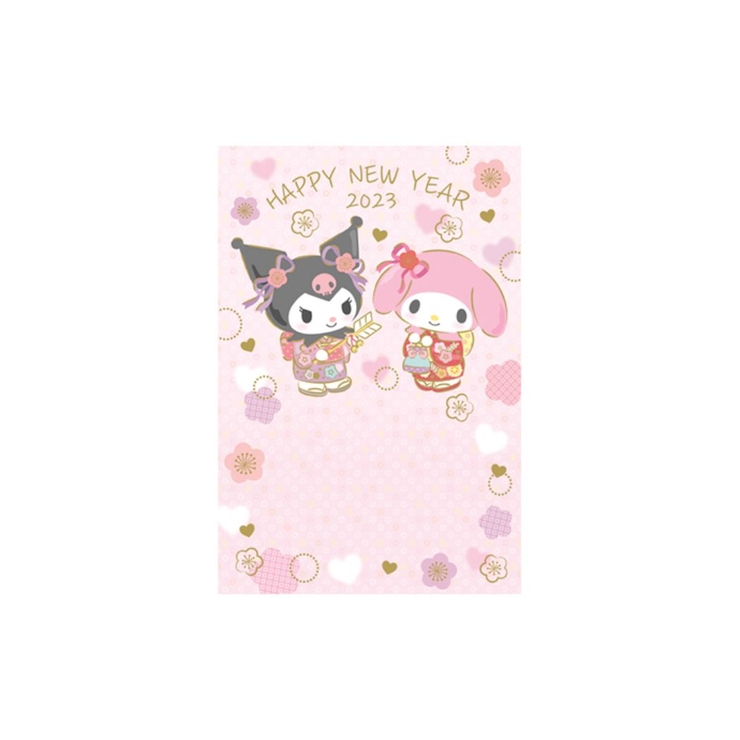 マイメロディ クロミ 年賀カード[品番：BREW0081935
