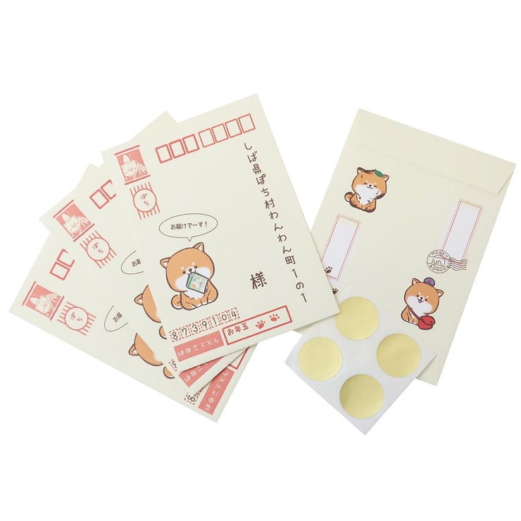 ぽち袋 お年玉ポチ袋4枚セットA ハガキ [品番：BREW0082348]｜cinemacollection（シネマコレクション）のファッション通販｜SHOPLIST（ショップリスト）