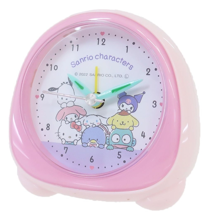 サンリオキャラクターズ 目覚まし時計 ミニライトクロック[品番