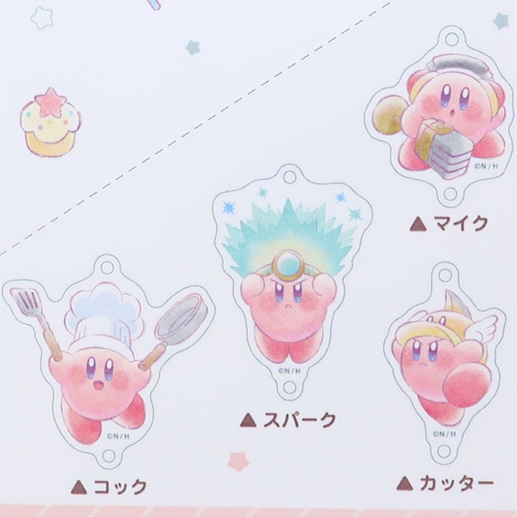 カービィ つながる3連 アクリルキーホルダー　BOX 楽天市場】クジ 星のカービィ つながる3連アクリルキーホルダー