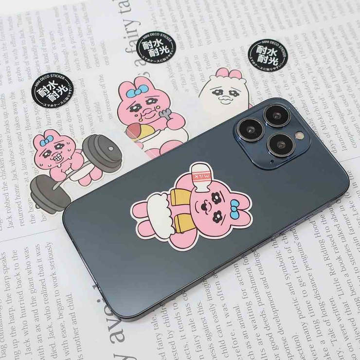 おぱんちゅうさぎ ダイカットシール ミニデコステッカー[品番