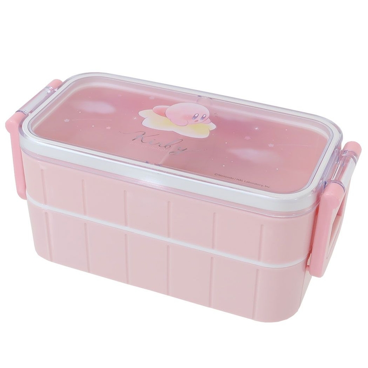 【即納&大特価】 オーエスケー ハーフタオル付 星のカービィ 角型お弁当箱 500ml 箸& 弁当箱・水筒