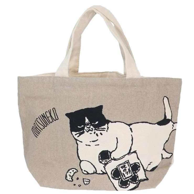 ランチバッグ ファスナー付きミニトートバッグ マツネコぐうたら | cinemacollection | 詳細画像1 