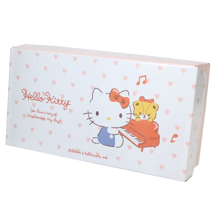 ハローキティ 食器セット こども食器ギフトセット[品番