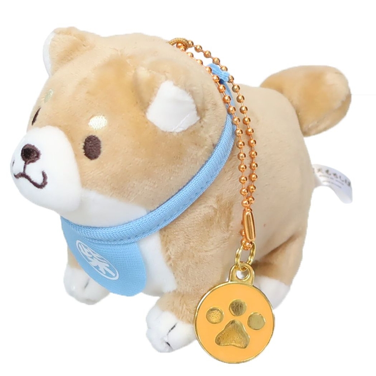 忠犬もちしば マスコット ミニぬいぐるみボールチェーン[品番