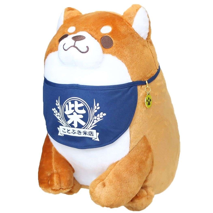 忠犬もちしば ぬいぐるみ ビッグプラッシュドールL[品番：BREW0090081