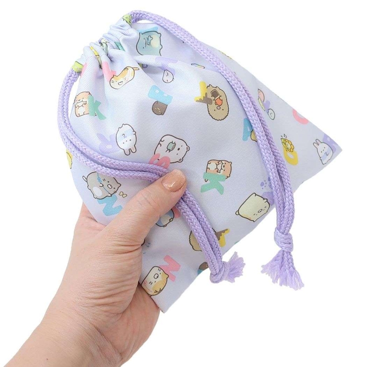 すみっコぐらし 巾着袋 きんちゃくポーチS | cinemacollection【KIDS】 | 詳細画像2 