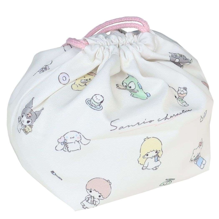 サンリオキャラクターズ ランチ巾着 お弁当きんちゃくポーチ