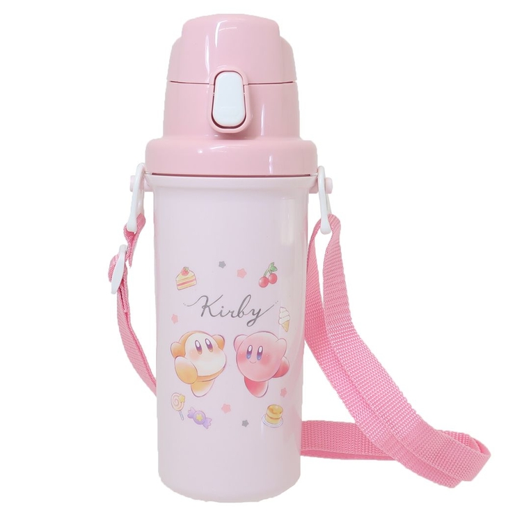 星のカービィ 水筒 直飲みワンプッシュボトル[品番：BREW0092272