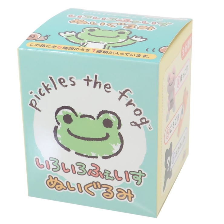 かえるのピクルス マスコット いろいろふぇいすぬいぐるみ[品番