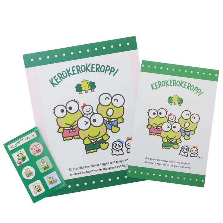 けろけろけろっぴ 手紙セット レターセット[品番：BREW0092996