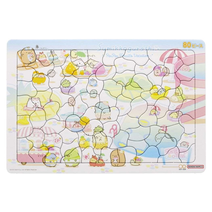 すみっコぐらし 知育玩具 パズル80ピース | cinemacollection【KIDS】 | 詳細画像1 