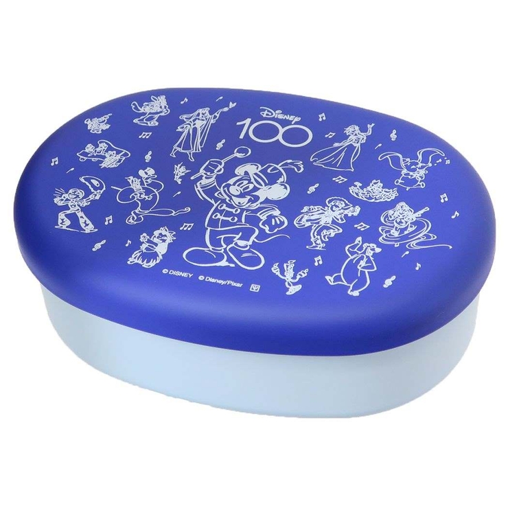ディズニーキャラクター お弁当箱 小判型一段弁当箱[品番：BREW0093640