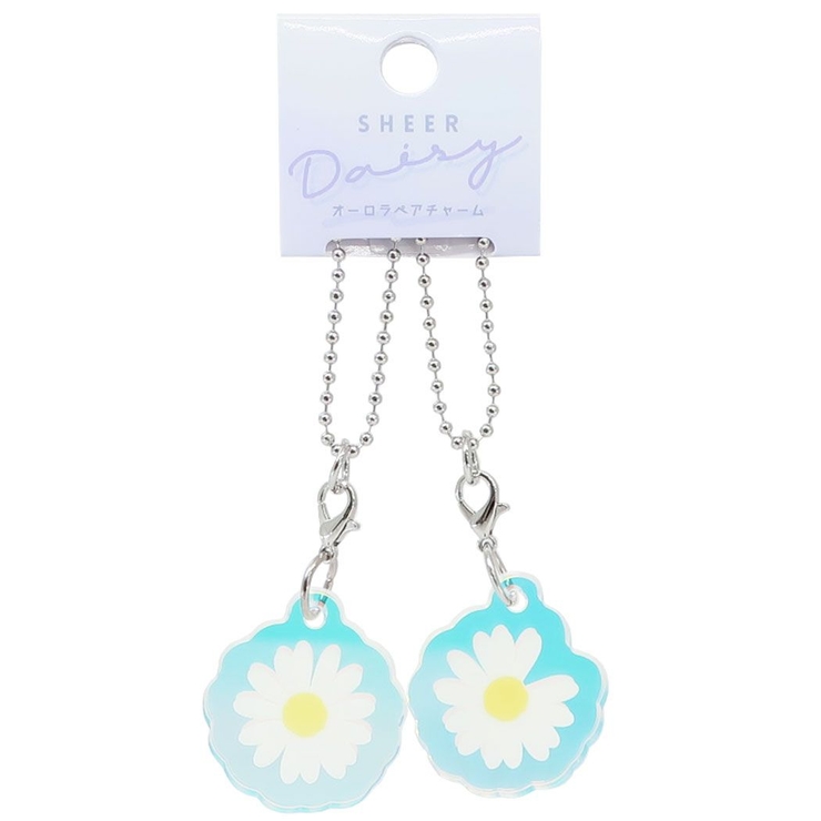 シアーデイジー キーチェーン オーロラペアチャーム | cinemacollection | 詳細画像1 