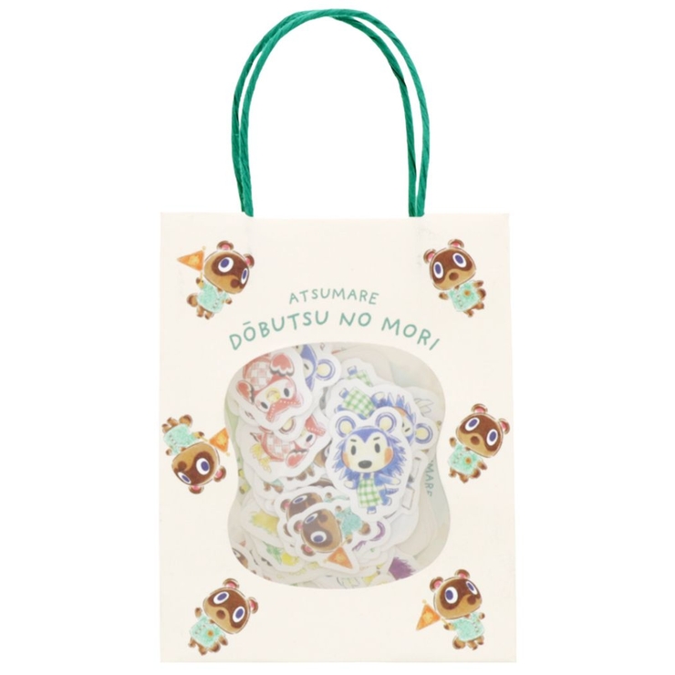 あつまれどうぶつの森 フレークシール ペーパーバッグ入シール | cinemacollection | 詳細画像1 