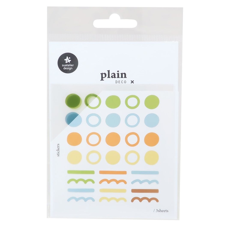 スワテリエ シールシート プレーンデコステッカー | cinemacollection | 詳細画像1 