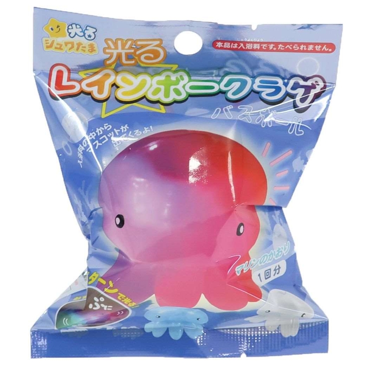 入浴剤 光るレインボークラゲバスボール2 サンタン | cinemacollection【KIDS】 | 詳細画像1 
