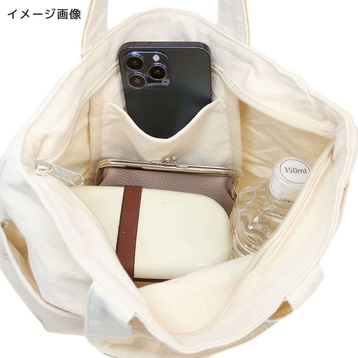 ランチバッグ ミニトートバッグ ファスナー付き | cinemacollection | 詳細画像3 