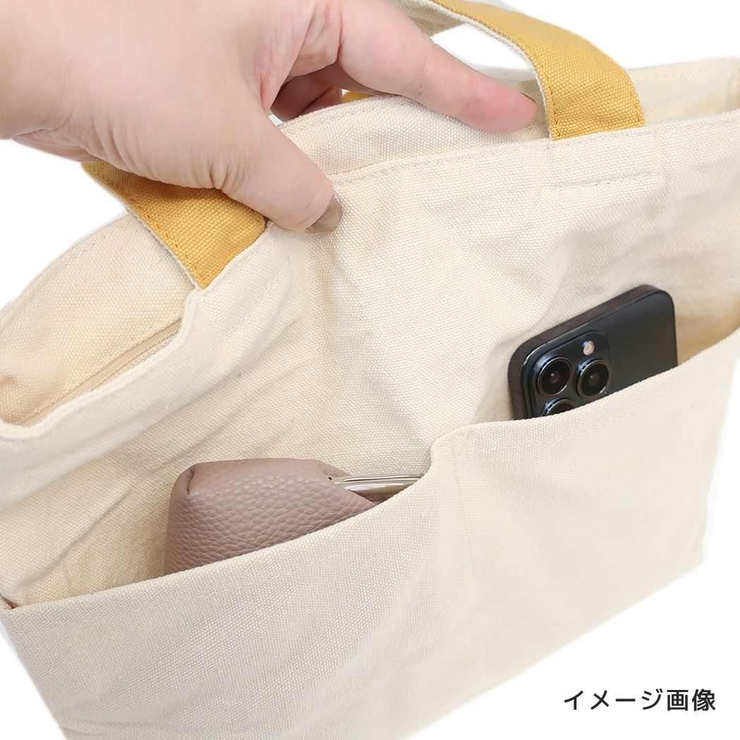 ランチバッグ ミニトートバッグ ファスナー付き | cinemacollection | 詳細画像4 