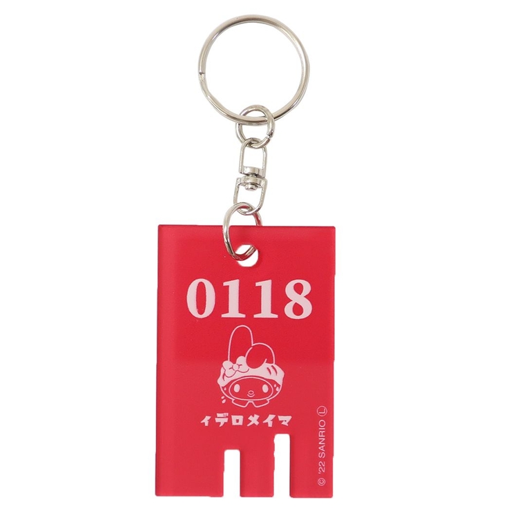 マイメロディ キーリング 銭湯キーホルダー | cinemacollection | 詳細画像1 