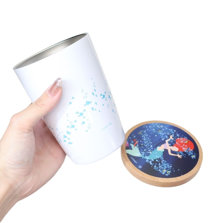 リトルマーメイド 保温保冷コップ 蓋付き真空2WAYタンブラー460ml | cinemacollection | 詳細画像2 