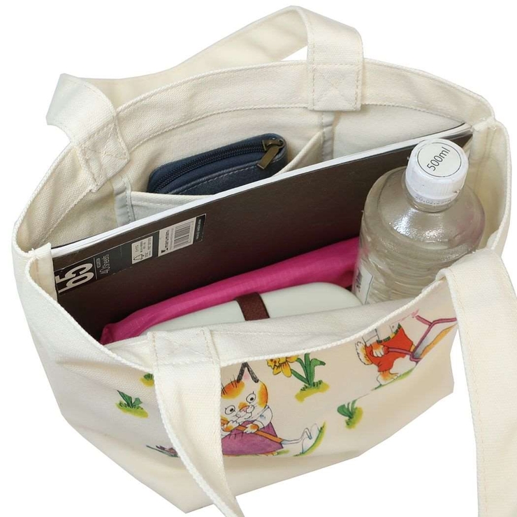 リチャードスキャリー ランチバッグ マチ付きコットンBIGバッグ | cinemacollection | 詳細画像3 