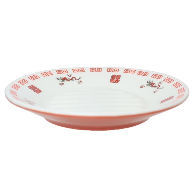 おまち堂 小皿 アブラオトシ皿 龍 アルタ 食器 中華皿 グッズ
