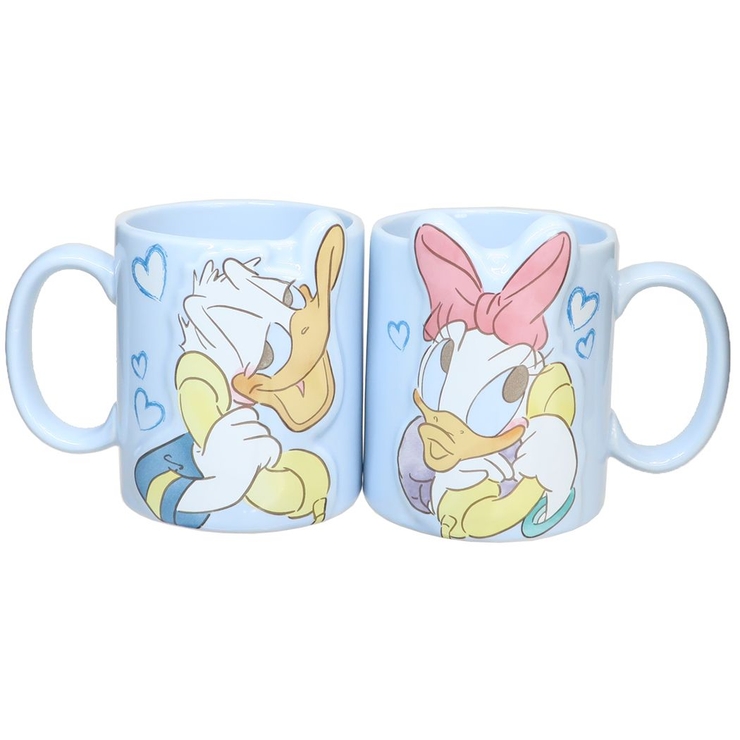 ドナルドダック＆ディジーダック ギフト食器 ペアマグカップ2個セット