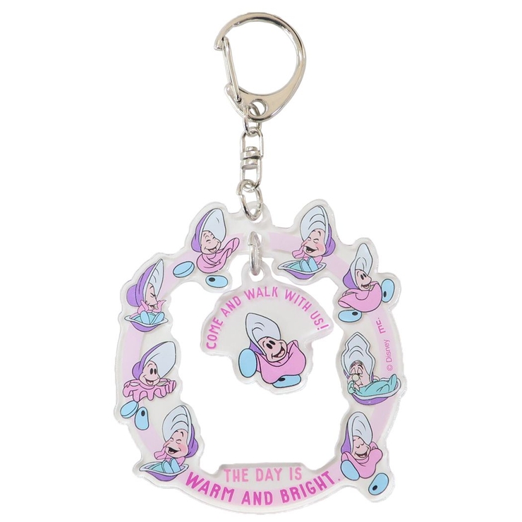 ふしぎの国のアリス キーリング ゆらゆらアクリルキーホルダー[品番