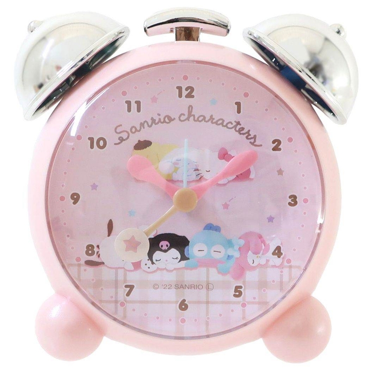 サンリオキャラクターズ 目覚まし時計 アラームツインベルクロック