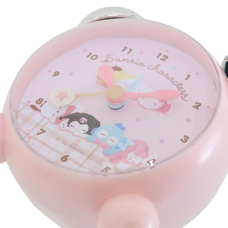 サンリオキャラクターズ 目覚まし時計 アラームツインベルクロック